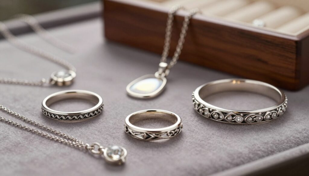 silver jewelry