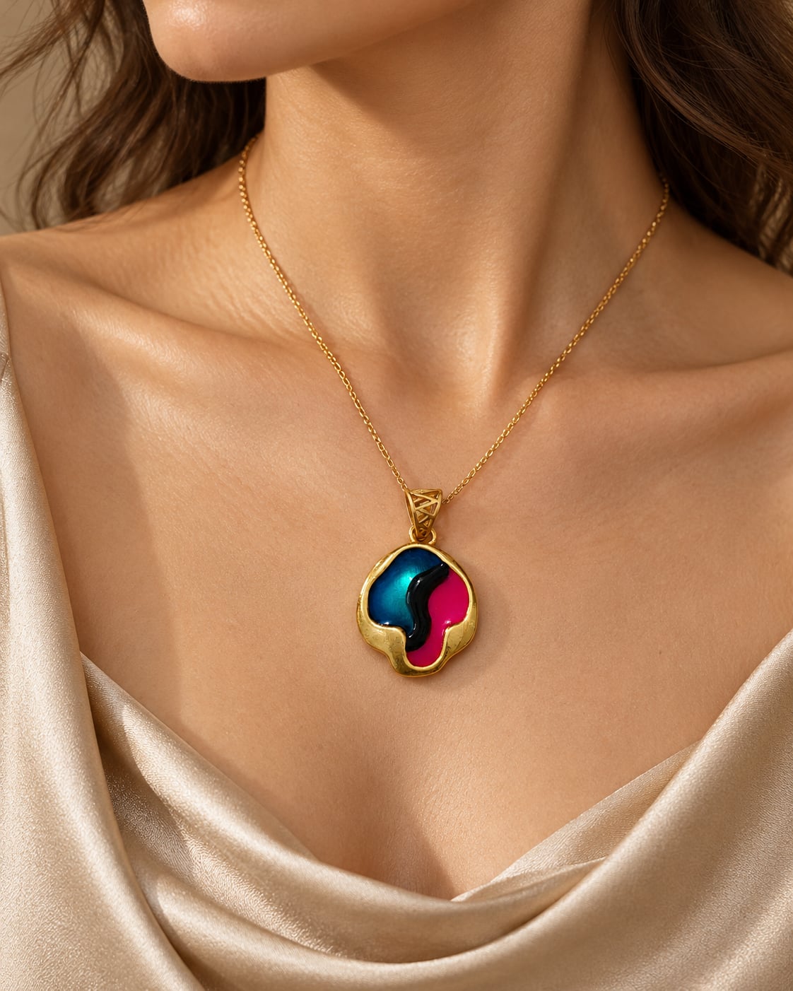 aurora-muse-multicolour-statement-pendant-gold-tone
